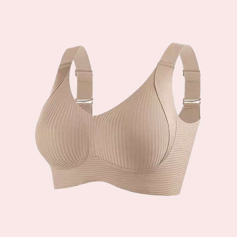 ⏳Begrænset tidsbegrænset ugentligt specialtilbud🎁Ribbet push-up-bh til kvinder med justerbare bøjle
