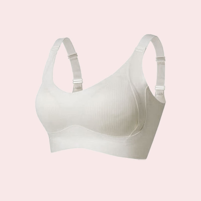 ⏳Begrænset tidsbegrænset ugentligt specialtilbud🎁Ribbet push-up-bh til kvinder med justerbare bøjle