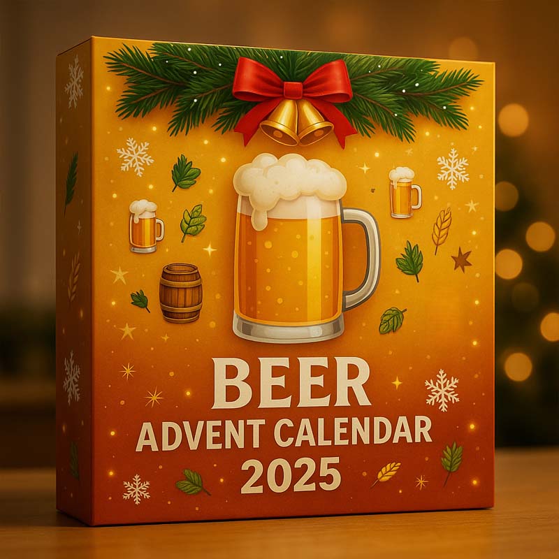🍺 Øl Adventskalender Overraskelseskasse 🥃 En ny overraskelse hver dag!