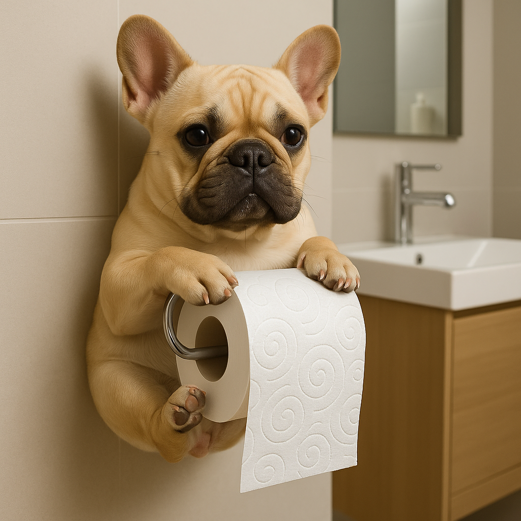 🐾2025 Badeværelse Hot Sale:🐕Myk papirholder for val