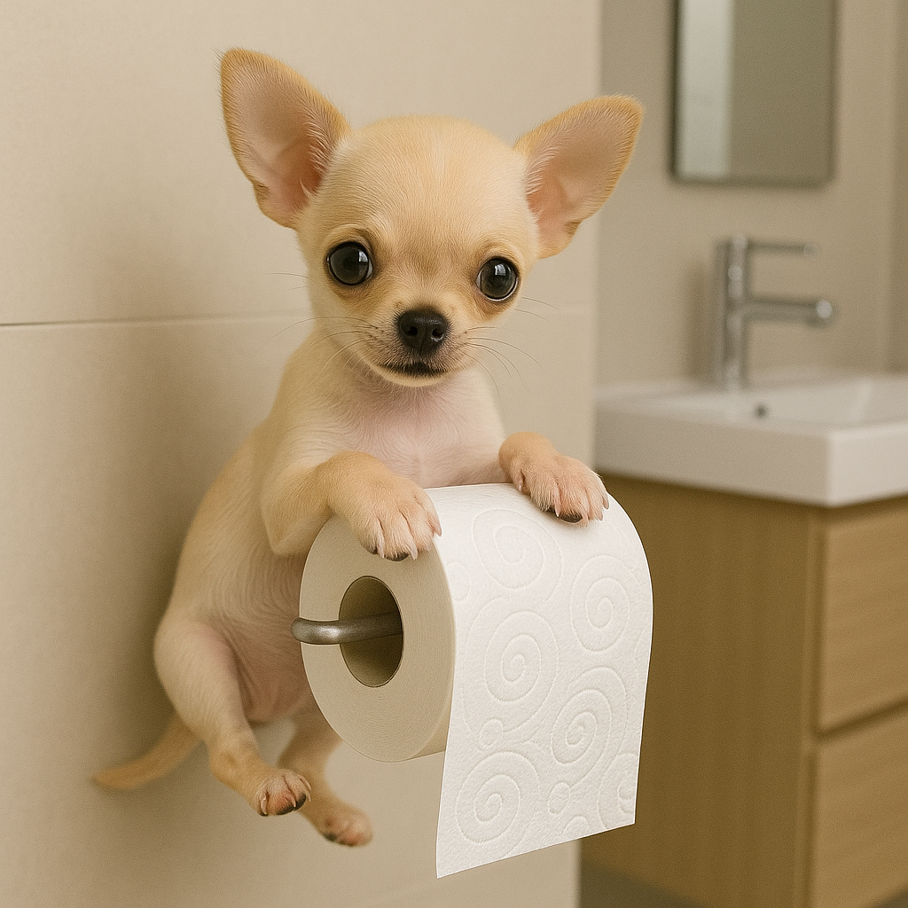 🐾2025 Badeværelse Hot Sale:🐕Myk papirholder for val