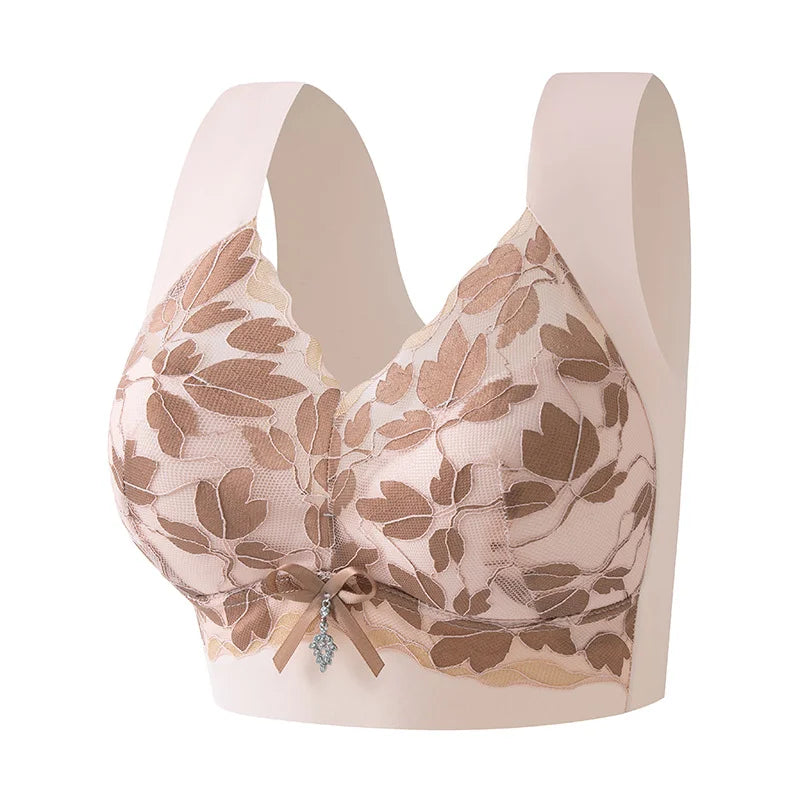 ⏳Ugens tilbud: Køb 1, få 2 grati💗Plus-size sømløs bh, der fremhæver ryggen