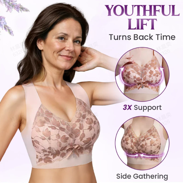 ⏳Ugens tilbud: Køb 1, få 2 grati💗Plus-size sømløs bh, der fremhæver ryggen