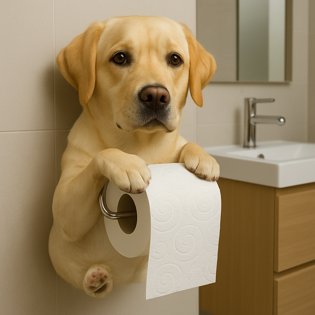 🐾2025 Badeværelse Hot Sale:🐕Myk papirholder for val