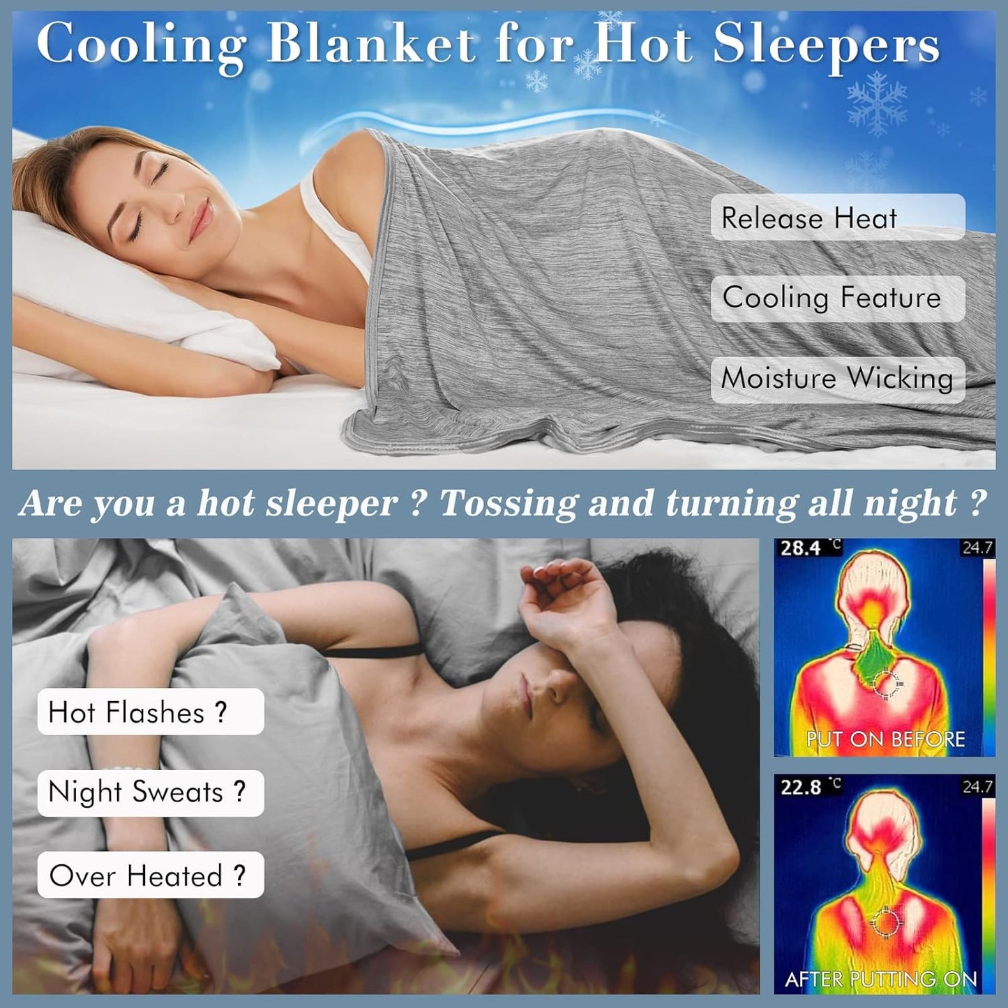 ❄Det ultimative køletæppe til sommeren