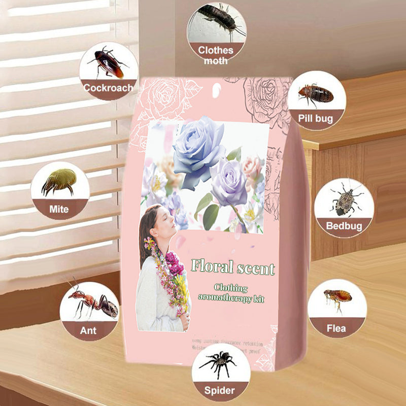 🔥Nyt Hot Sale❤️🔥Insektafvisende og meldugfri blomster-kamferkugler