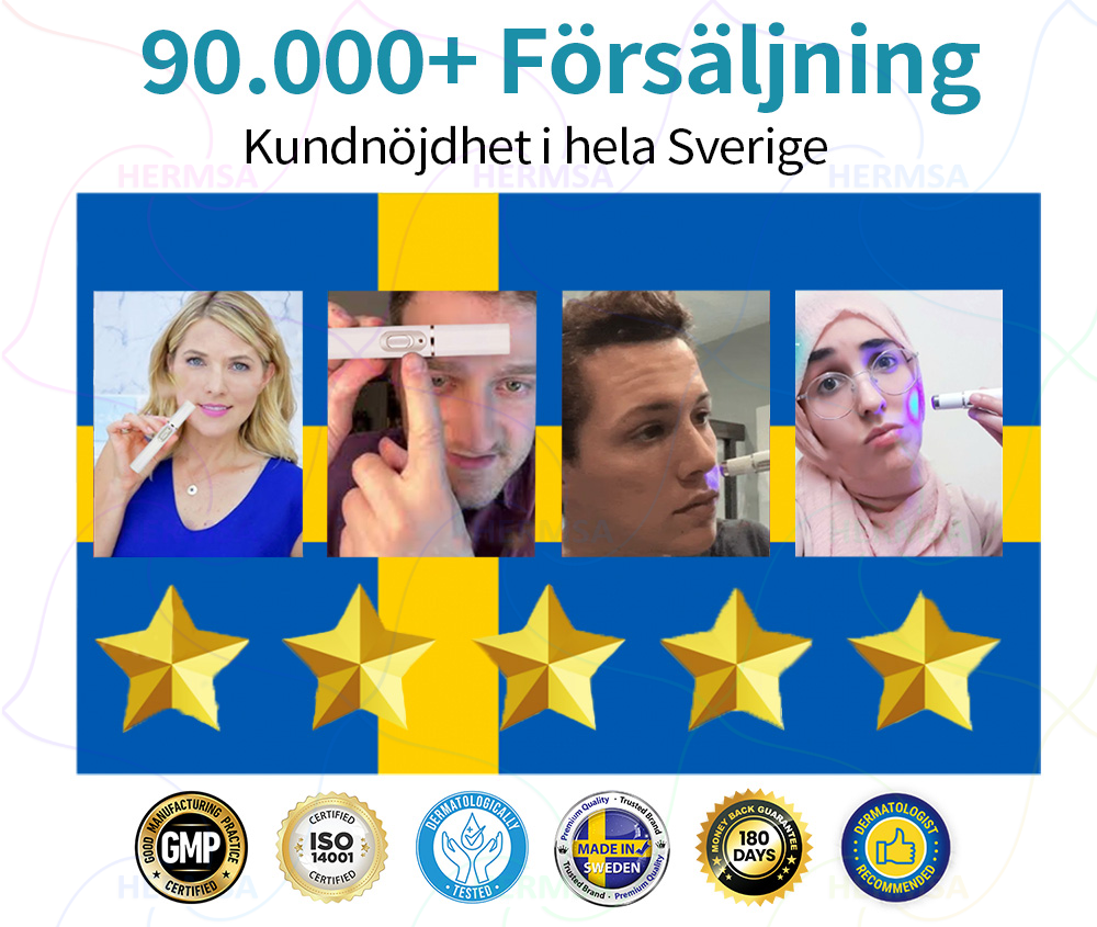 Hermsa® ikke-invasiv laserpointer - fjernelse af modermærker og vorter