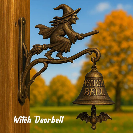 🧙‍♀️Lad magien byde dine gæster velkommen lige fra døre🔔Heksens dørklokke
