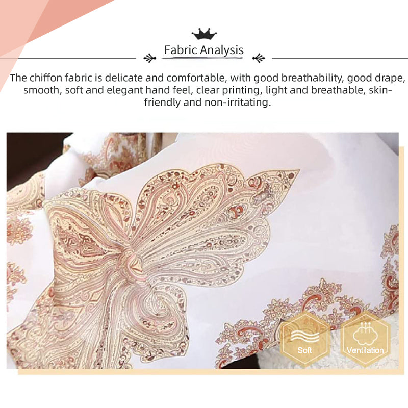 Sommer chiffon solbeskyttende sjal (2 stk.)
