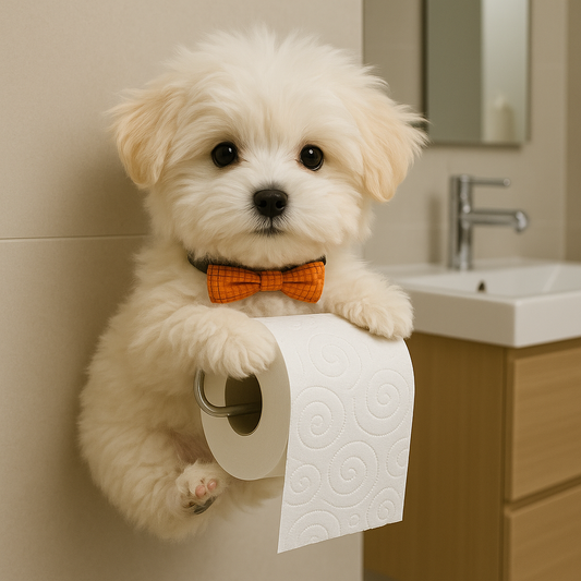 🐾2025 Badeværelse Hot Sale:🐕Myk papirholder for val