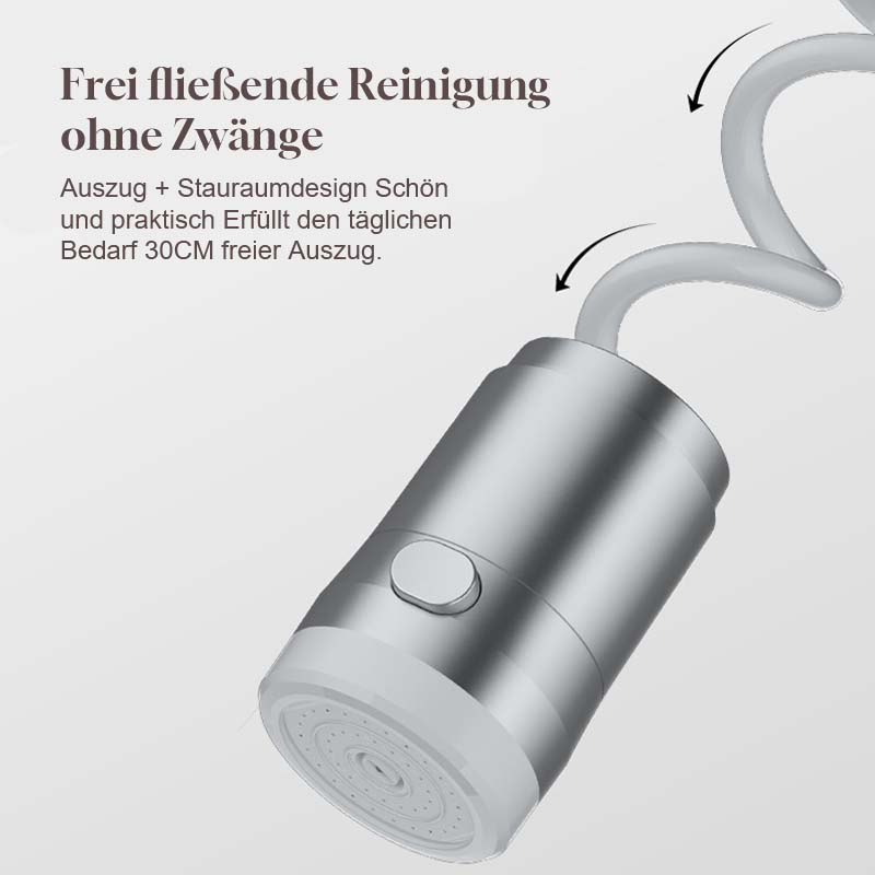 🌟 Skjult magnetisk udtrækkelig vandhaneforlænger - Gør dit køkken og badeværelse renere og mere praktisk! ✨