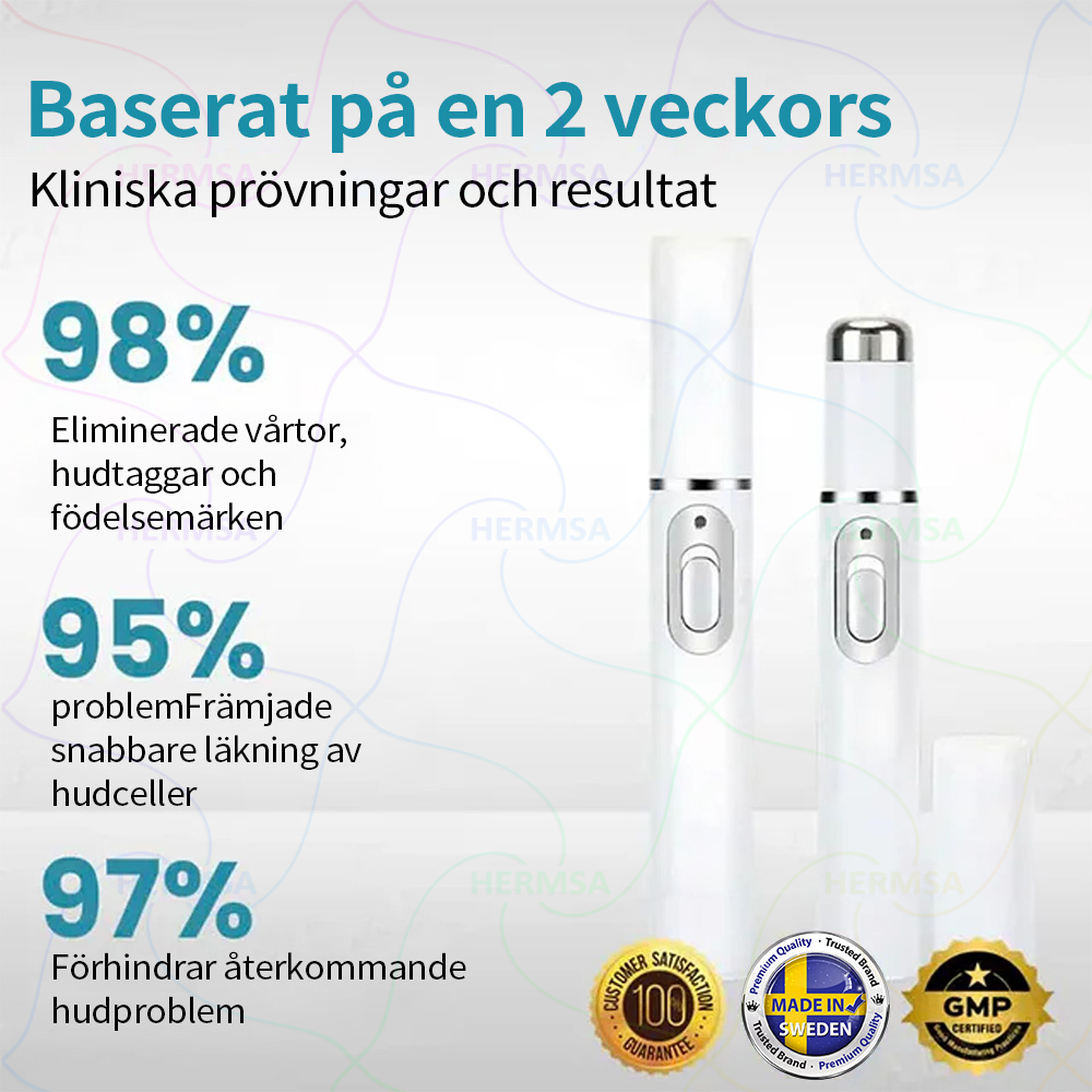 Hermsa® ikke-invasiv laserpointer - fjernelse af modermærker og vorter