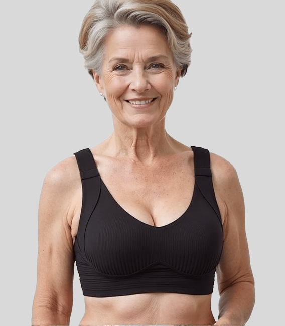 ⏳Begrænset tidsbegrænset ugentligt specialtilbud🎁Ribbet push-up-bh til kvinder med justerbare bøjle