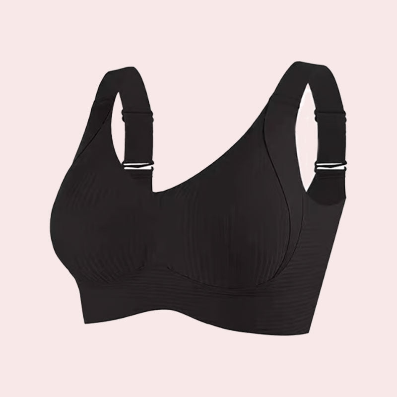 ⏳Begrænset tidsbegrænset ugentligt specialtilbud🎁Ribbet push-up-bh til kvinder med justerbare bøjle