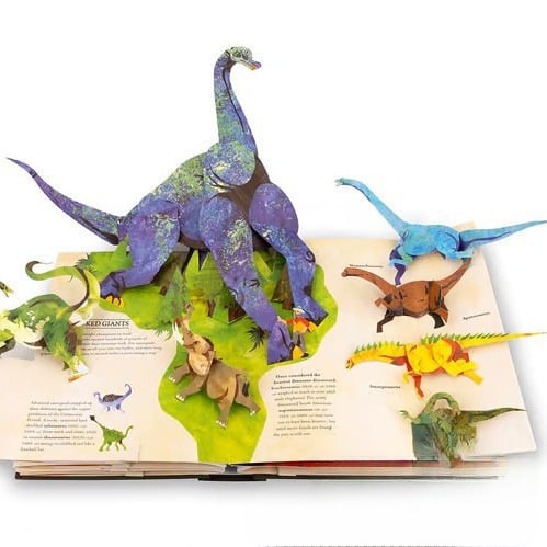 ⏰Ugens specialtilbud: 60 % raba🦖3D-leksikon Prehistorica Dinosaurs📙HARDCOVE