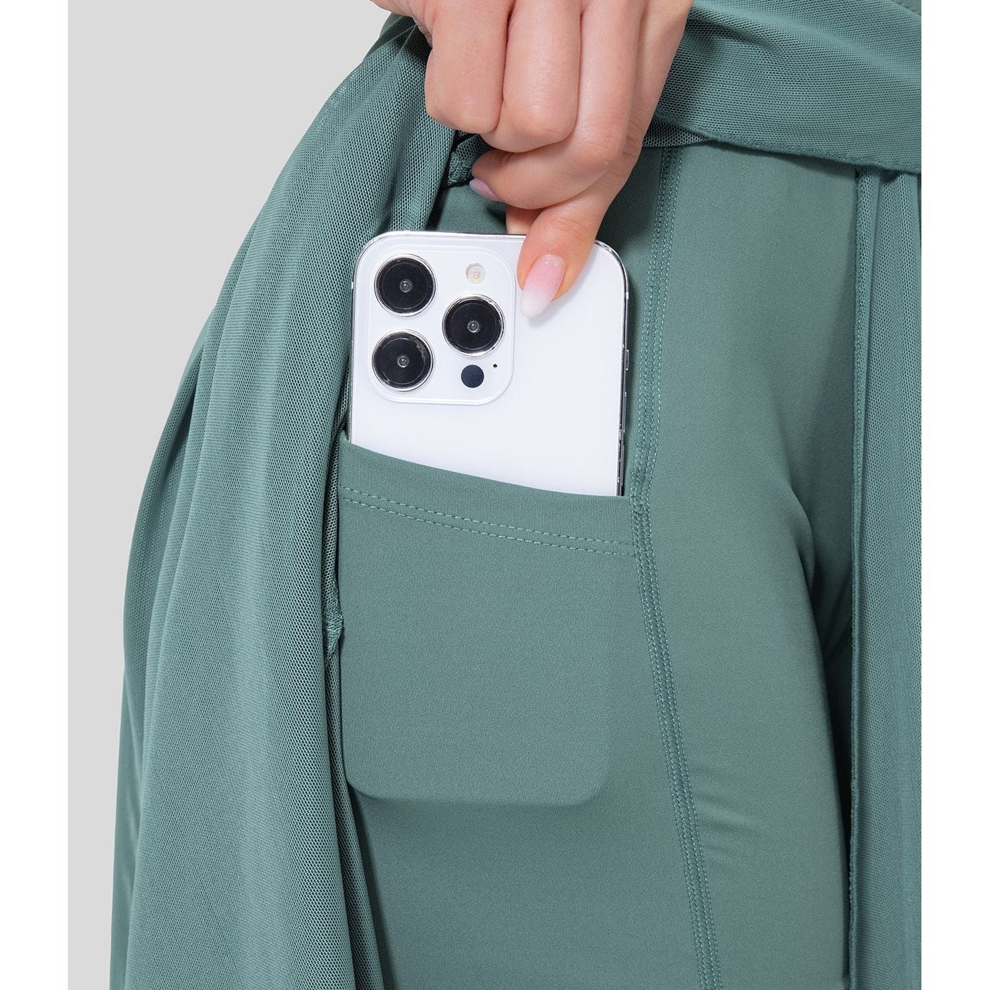 Veldira™ elegant 2-i-1-nederdel med skjulte lommer
