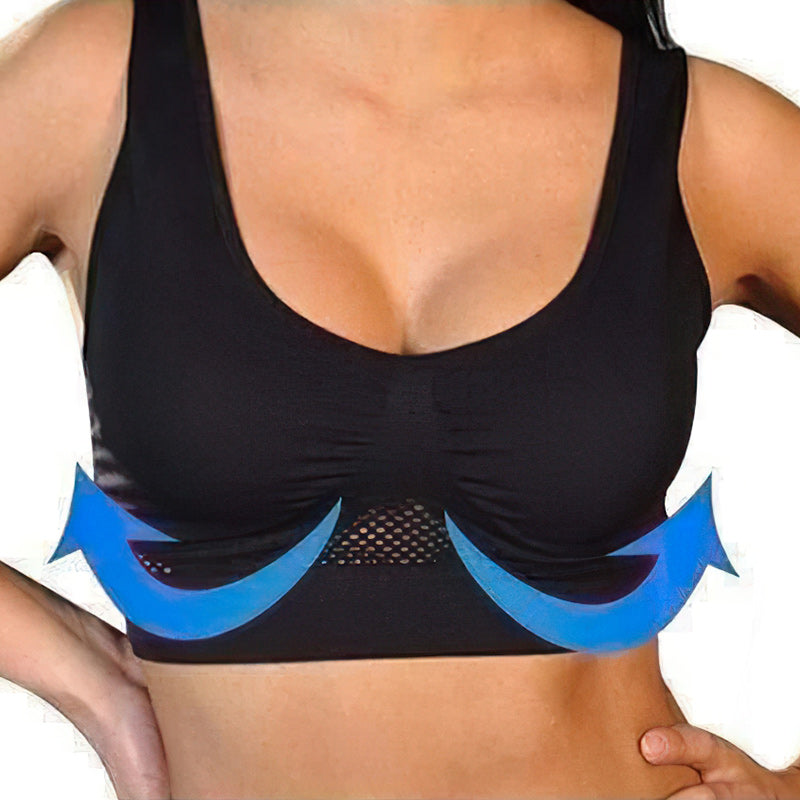 ⏳Ugens tilbud: Køb 1, få 2 gratis❤️Breathable Cool Liftup Air Bra