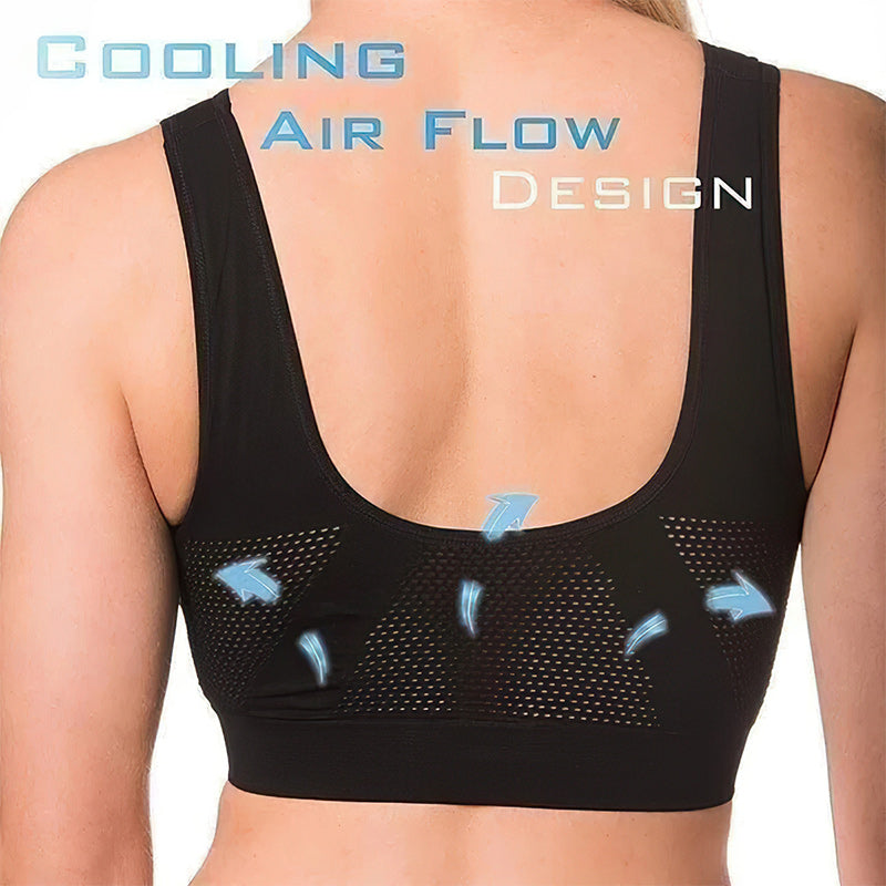 ⏳Ugens tilbud: Køb 1, få 2 gratis❤️Breathable Cool Liftup Air Bra