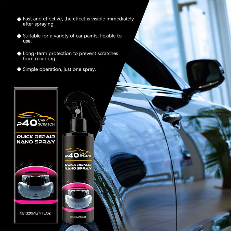 🚗✨ Nano Automotive Coating Spray - Genopret, beskyt og skinne!