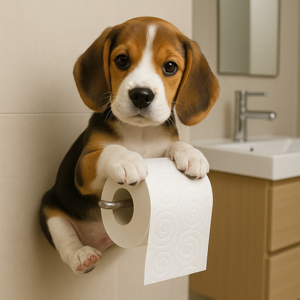 🐾2025 Badeværelse Hot Sale:🐕Myk papirholder for val