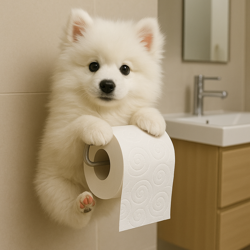 🐾2025 Badeværelse Hot Sale:🐕Myk papirholder for val
