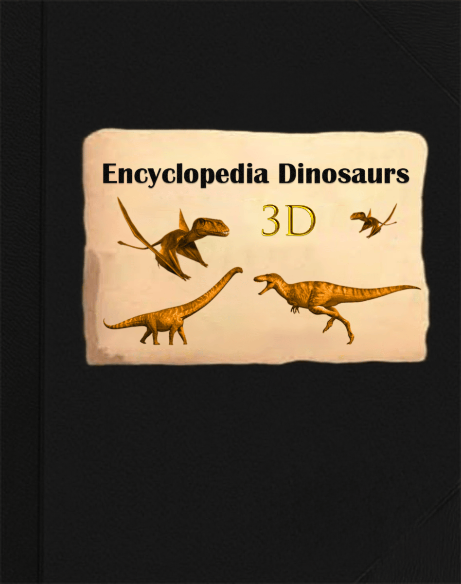 ⏰Ugens specialtilbud: 60 % raba🦖3D-leksikon Prehistorica Dinosaurs📙HARDCOVE