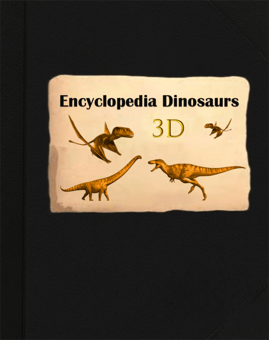 ⏰Ugens specialtilbud: 60 % raba🦖3D-leksikon Prehistorica Dinosaurs📙HARDCOVE
