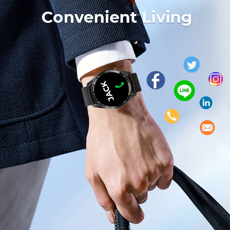 Nyt multifunktionelt smartwatch - understøtter iOS og Android