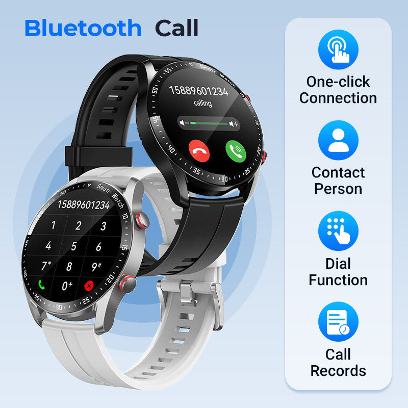 Nyt multifunktionelt smartwatch - understøtter iOS og Android