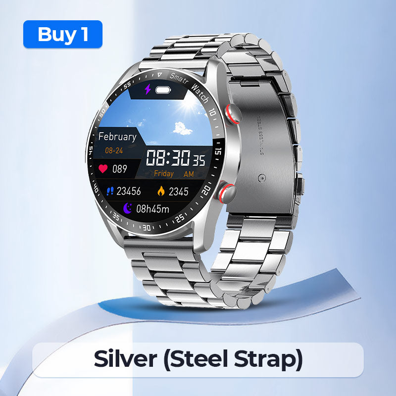 Nyt multifunktionelt smartwatch - understøtter iOS og Android