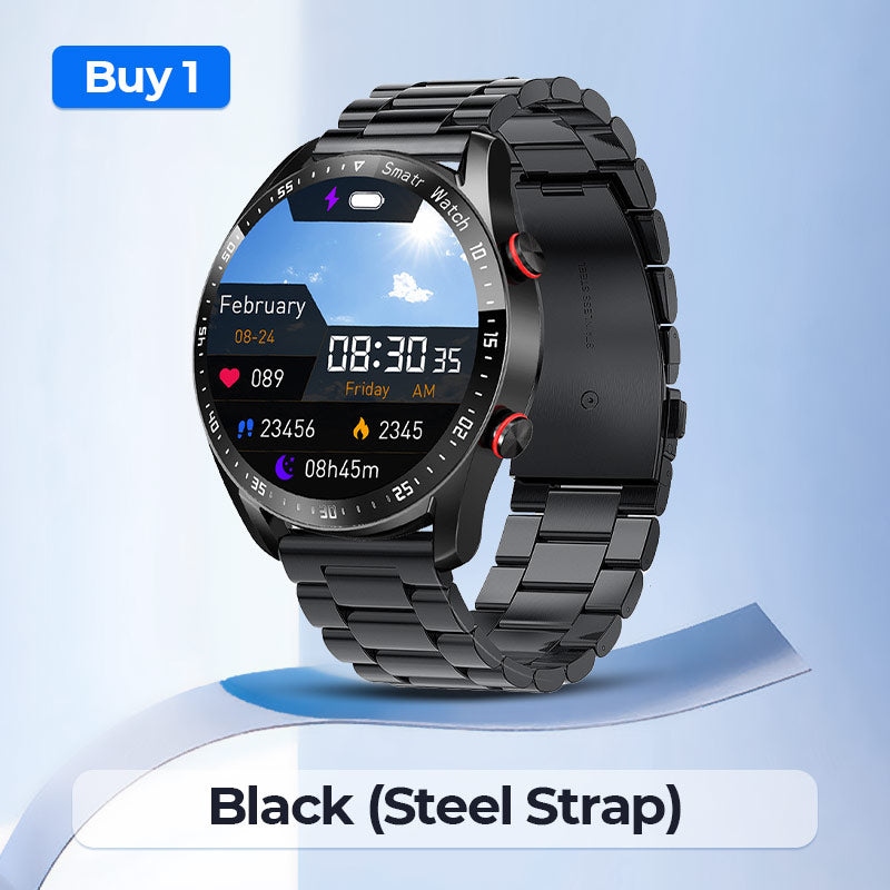 Nyt multifunktionelt smartwatch - understøtter iOS og Android